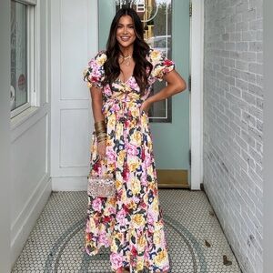 NWT Buddy Love Ross Maxi Dress Sz M